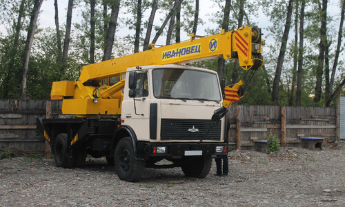 Аренда автокрана Ивановец КС-3577-3 14 тонн
