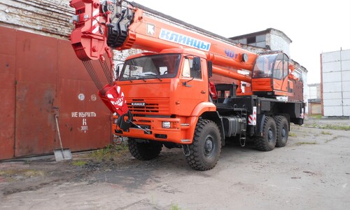Автокран Клинцы КС-65719-3К-1 40 тонн вездеход