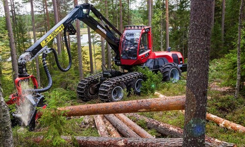 Харвестер Komatsu 931