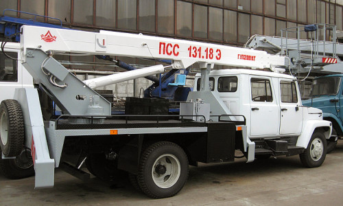 Автогидроподъемник ГринМаш ПСС-131.18Э ГАЗ-3309