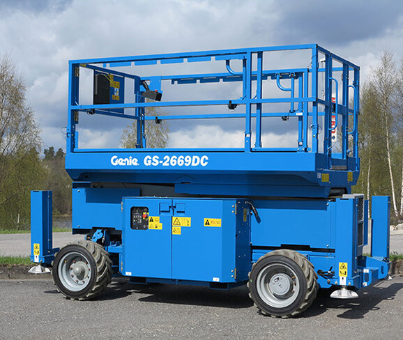 Аренда подъемника ножничного Aurora GS2669 DC