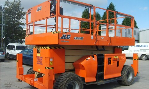 Аренда подъемника ножничного JLG 4394RT Scissor Lift