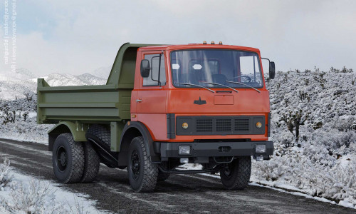 МАЗ 5551 самосвал