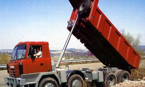 Аренда полноприводного самосвала Татра 30 тонн